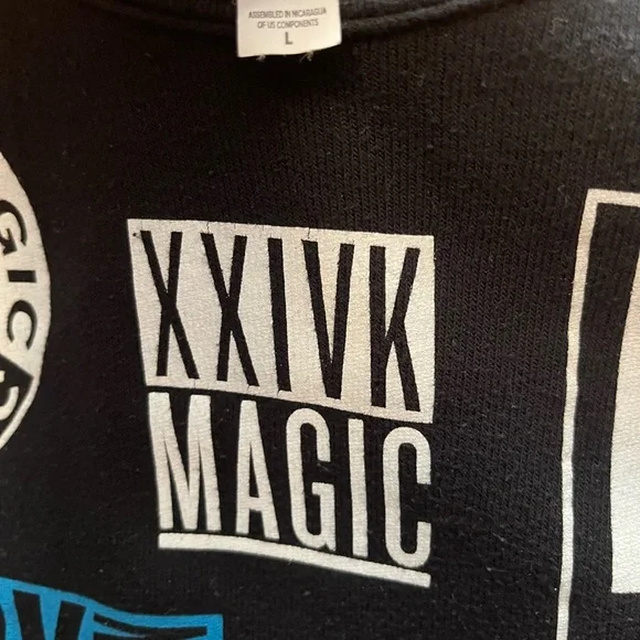 Bruno Mars 24k Magic World Tour crewnwck sweatshirt